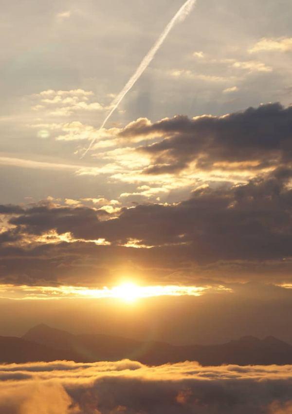 Sonnenaufgang beobachten